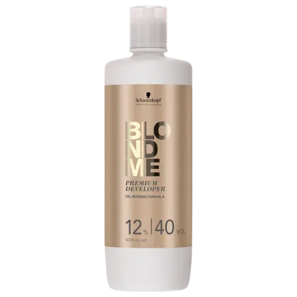Imagem do produto Schwarzkopf Professional BlondMe Premium Developer 12% - Emulsão Reveladora 40 Volumes 1L