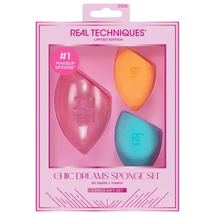 Imagem do produto Kit Real Techniques Chic Dreams (3 Produtos)