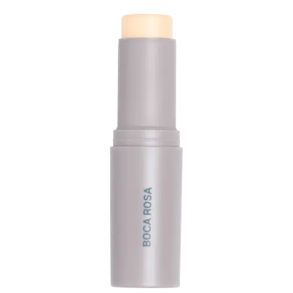 A imagem mostra o produto Stick Pele, da marca Boca Rosa, na cor BR01, um tom bege claro.