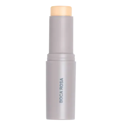 A imagem mostra o produto Stick Pele, da marca Boca Rosa, na cor BR05, um tom bege claro.