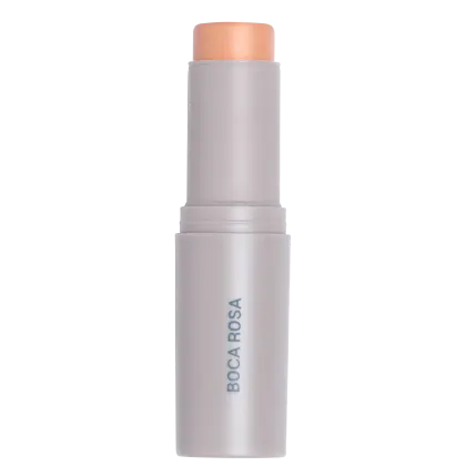 A imagem mostra o produto Stick Pele, da marca Boca Rosa, na cor BR21, um tom médio.