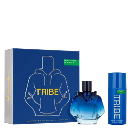 Imagem do produto Conjunto We Are Tribe Benetton Masculino - Eau de Toilette 90ml + Desodorante 150ml