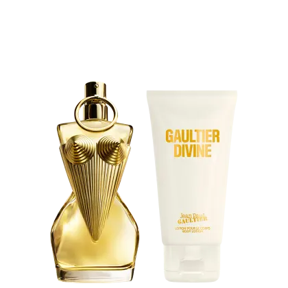 Conjunto Jean Paul Gaultier Divine Eau de Parfum Recarregável - Perfume Feminino 50ml + Body Lotion 75ml