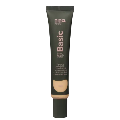 Base Líquida Nina Makeup Basic de 25g
