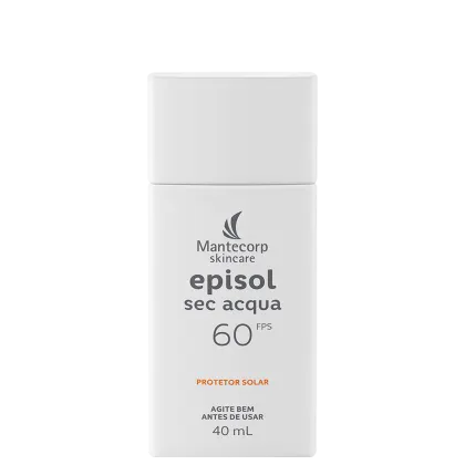 Protetor Solar Facial Mantecorp Episol Sec Acqua FPS60 40ml