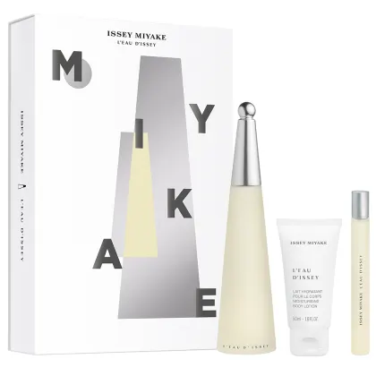 Imagem do produto Conjunto L'Eau d'Issey Issey Miyake Feminino - Perfume Eau de Toilette 100ml + Gel de Banho 50ml + Travel Size 10ml