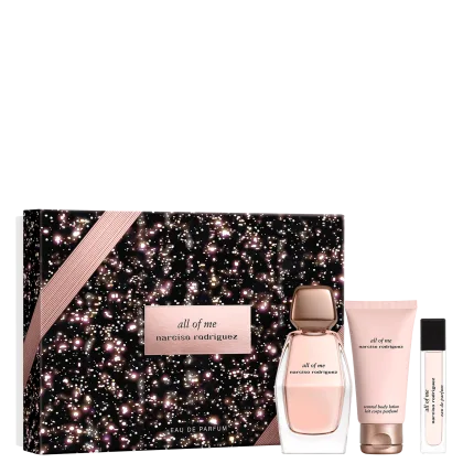 Imagem do produto Conjunto All of Me Narciso Rodriguez Feminino - Perfume Eau de Parfum 90ml + Body Lotion 50ml + Travel Size 10ml