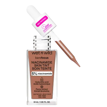 Imagem do produto Wet n Wild Bare Focus Deep Brown - Base Líquida 32ml