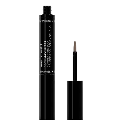 Imagem do produto Wet n Wild Ultimate Brow Brow Powder + Gel Dual Maximizer Ash Brown - Gel de Sobrancelhas 3,5ml