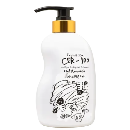 Imagem do produto Elizavecca CER-100 Tratamento para Couro Cabeludo com Colágeno A+ Muscle Tornado - Shampoo 500ml