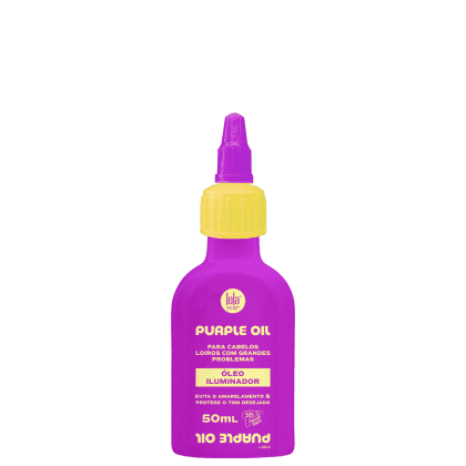 Óleo Capilar Iluminador Lola From Rio Purple Oil, 50ml.