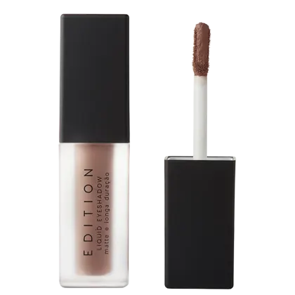 Sombra Líquida Edition Liquid Eyeshadow, da marca Océane. Cor marrom claro.