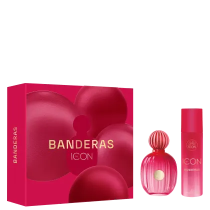 Imagem do produto Conjunto The Icon Banderas Feminino - Eau de Parfum 100ml + Desodorante Spray 150ml