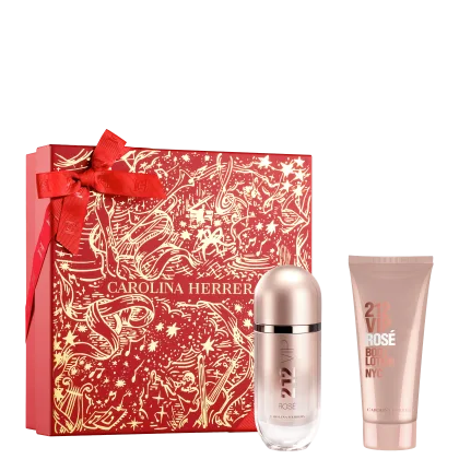 Imagem do produto Conjunto Carolina Herrera 212 VIP Rosé Feminino - Eau de Parfum 80ml + Loção Corporal 100ml