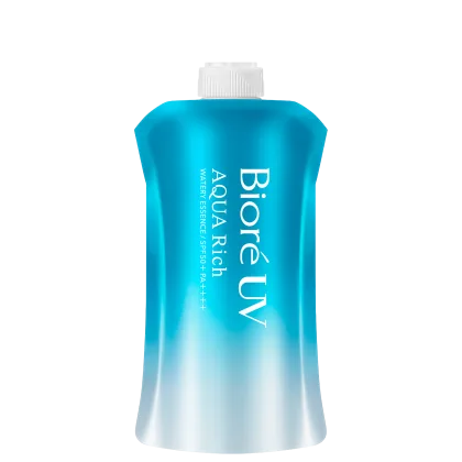 Protetor Solar Facial Bioré UV Aqua Rich Pouch Watery Essence FPS50 Refil, 120g.