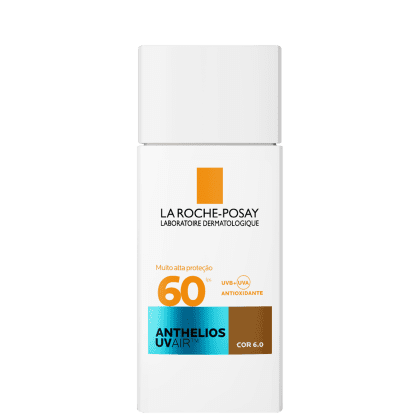 Imagem do produto La Roche-Posay Anthelios UVAir FPS60 Cor 6.0 - Protetor Solar 45ml
