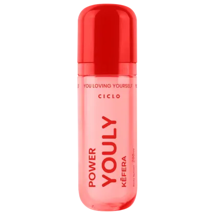 Body Spray Feminino Ciclo Cosméticos Power Youly Kéfera, 200ml.