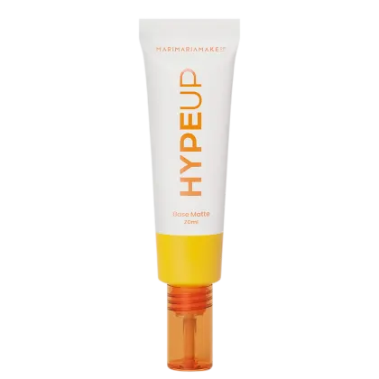 Base Líquida Matte Mari Maria Makeup Hype Up Amarelo, 20ml.