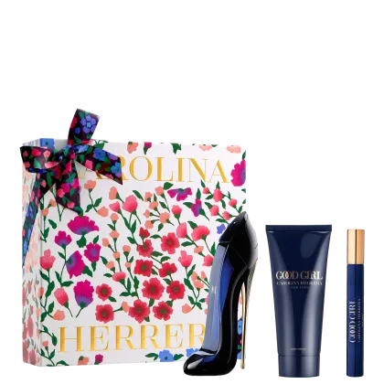 Imagem do produto Conjunto Good Girl Carolina Herrera Feminino - Perfume Eau de Parfum 80ml + Loção Hidratante 100ml + Travel Size 10ml