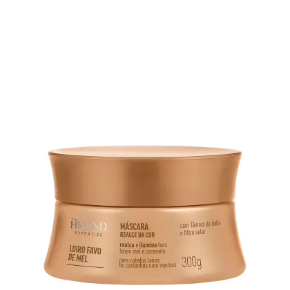 Imagem do produto Amend Cosméticos Expertise Loiro Favo de Mel - Máscara Realçadora de Cor 300g