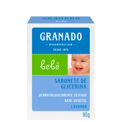 Imagem do produto Granado Bebê Glicerina Lavanda - Sabonete em Barra 90g