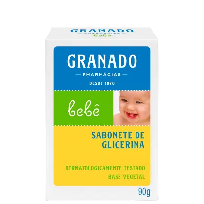 Imagem do produto Granado Bebê Glicerina Tradicional - Sabonete em Barra 90g