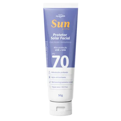 Imagem do produto Protetor Solar Facial Oil Free FPS70 50G - My Health