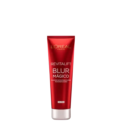 A imagem mostra o Primer Facial Revitalift Blur Mágico de L'Oréal Paris.