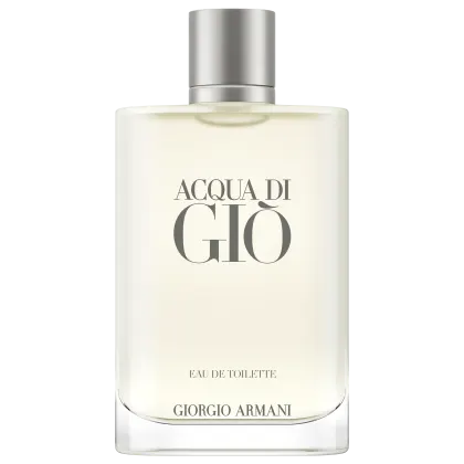 A imagem mostra o perfume importado masculino Acqua di Giò Pour Homme de Giorgio Armani.