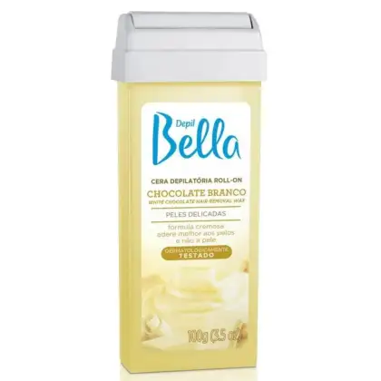Imagem do produto Refil Roll-on Chocolate Branco Cera Depilatória Depil Bella