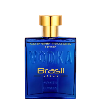 Imagem do produto Vodka Brasil Blue Paris Elysees Eau de Toilette - Perfume Masculino 100ml