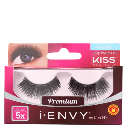 Imagem do produto Kiss New York i-Envy Juicy Volume 05 - Cílios Postiços