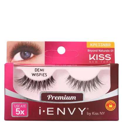 Imagem do produto Kiss New York i-Envy Beyond Naturale 01N - Cílios Postiços