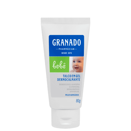 Imagem do produto Granado Bebê Dermocalmante Peles Sensíveis - Talco 80g