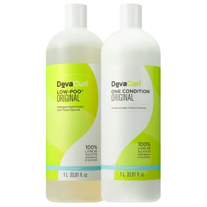 Imagem do produto Kit Deva Curl Low-Poo Duo Salão (2 Produtos)