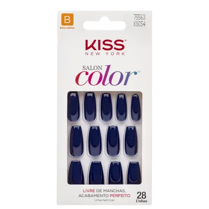 Imagem do produto Kiss New York Salon Color Little Princess - Unhas Postiças (28 Unidades)
