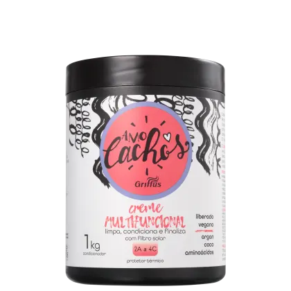 Imagem do produto Griffus Amo Cachos - Condicionador Multifuncional 1000g