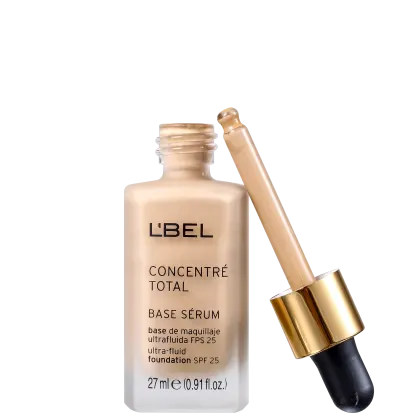 Imagem do produto L'Bel Concentré Total Serum FPS 25 Medium 7 - Base Líquida 27ml