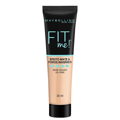 Imagem do produto Maybelline Fit Me! Efeito Matte B100 - Base Líquida 30ml