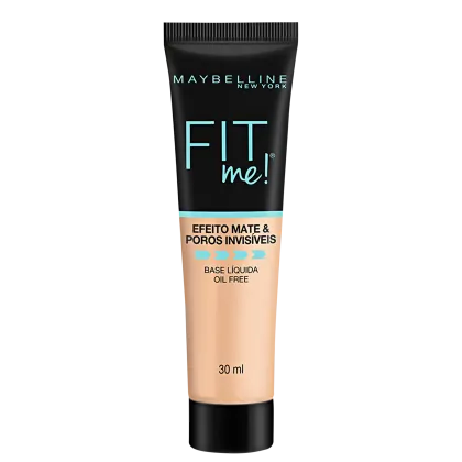 Imagem do produto Maybelline Fit Me! Efeito Matte B150 - Base Líquida 30ml