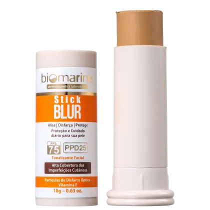 Imagem do produto Biomarine Stick Blur FPS 75 PPD 25 Natural - Base em Bastão 18g