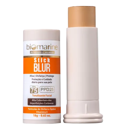 Imagem do produto Biomarine Stick Blur FPS 75 PPD 25 Bege - Base em Bastão 18g