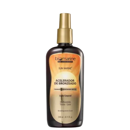 Imagem do produto Biomarine Sun Marine Acelerador de Bronzeado - Loção Autobronzeadora Corporal 240ml