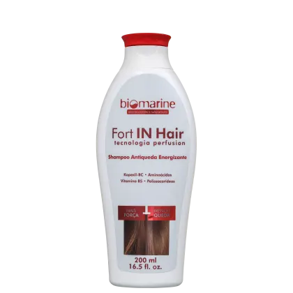 Imagem do produto Biomarine Fort In Hair Energizante - Shampoo Antiqueda 200ml