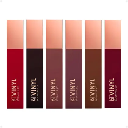 Imagem do produto Kit Bruna Tavares Batom Vinílico Bt Vinyl: Sara, Morgana, Livia, Laura, Juliana e Diana