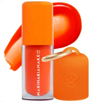 Imagem do produto Kit Mari Maria Makeup: Lip Oil Juice Tangerina e Case Tangerina