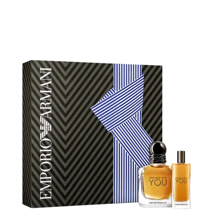 Imagem do produto Conjunto Stronger With You Giorgio Armani Masculino - Eau de Toilette 50ml + Travel Size 15ml