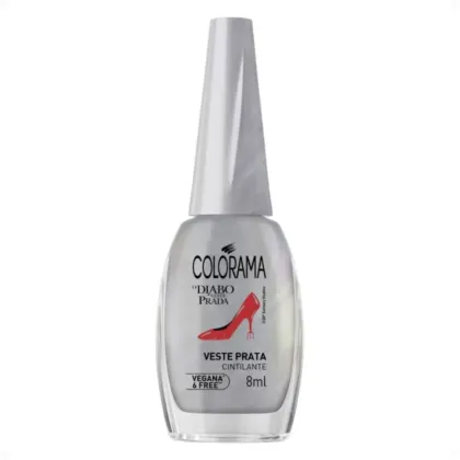 Imagem do produto Esmalte Colorama O Diabo Veste Prada 8ml Veste Prata