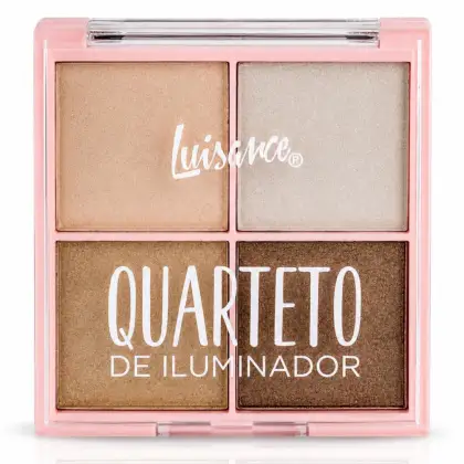 Imagem do produto Quarteto De Iluminador em Pó Luisance 4 tons