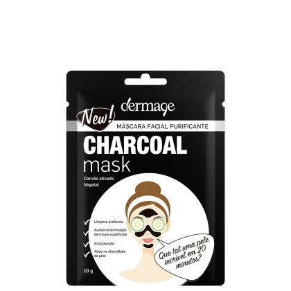 Imagem do produto Dermage Charcoal - Máscara Facial 10g
